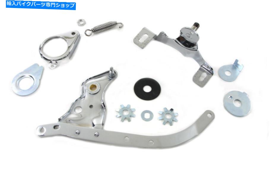クロームパーツ Chrome Foot Clutch Controlアセンブリはハーレー - ダビッドソンに収まります Chrome Foot Clutch Control Assembly fits Harley-Davidson【並行輸入品】