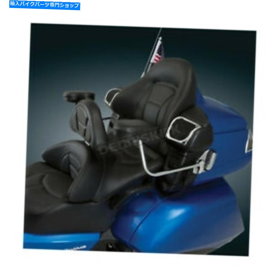 クロームパーツ クロムアクセサリーブラックデラックス旅客肘掛け - 52-672 Show Chrome Accessories Black Deluxe Passenger Armrests - 52-672【並行輸入品】 48,613円