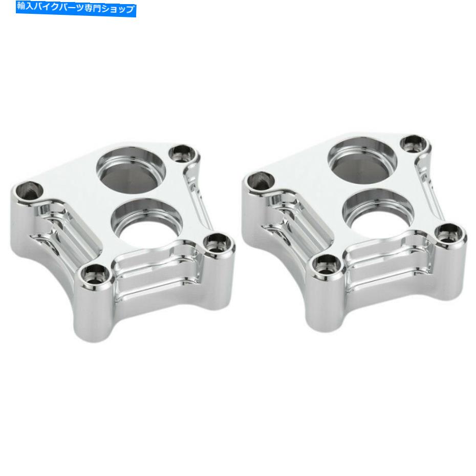 クロームパーツ 1999 - 2017年ハーレーのためのArlen Ness Chrome 10ゲージリフターブロックタペットカバー Arlen Ness Chrome 10-Gauge Lifter Block Tappet Covers for 1999-2017 Harley【並行輸入品】