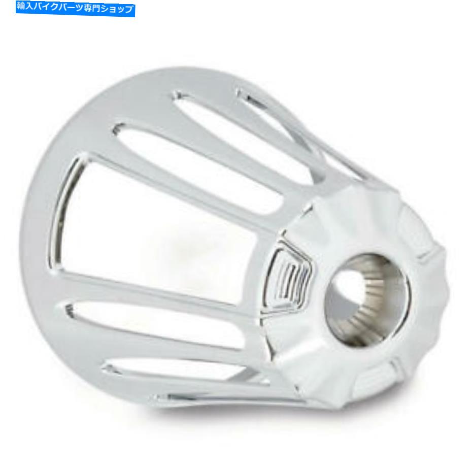 クロームパーツ Arlen Ness Monster Sucker 90度エアクリーナーカバーディープカットクロム Arlen Ness Monster Sucker 90-Degree Air Cleaner Cover Deep Cut Chrome【並行輸入品】