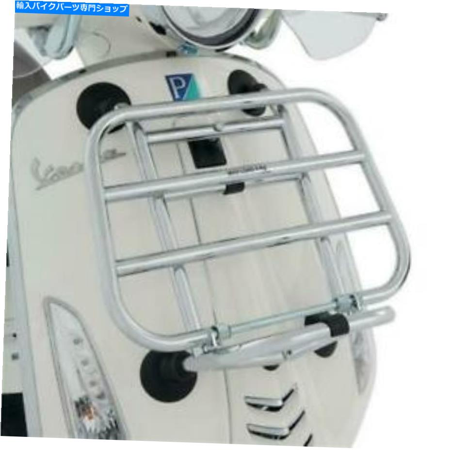 クロームパーツ オリジナルのタイトルを表示する 新品純正Vespa 1b000832 クロームフロントラック スプリントPrimavera 2013 - 2019- show original title【並行輸入品】