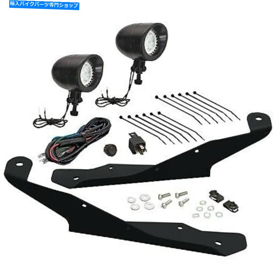 クロームパーツ Show Chrome 41-401BKブラックミニLEDドライビングライトキットCan-Am Ryker Ace 19アップ Show Chrome 41-401BK Black Mini LED Driving Light kit Can-Am Ryker ACE 19-Up【並行輸入品】|Us Custom Parts Shop USDM