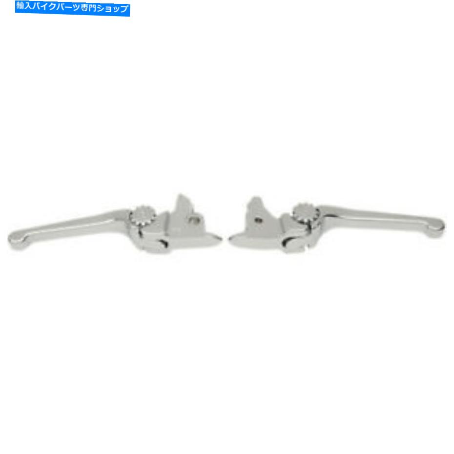 クロームパーツ PSRクロームAnthem調節可能なハンドレバーセット2011-2012ハーリースクリーミンイーグル PSR Chrome Anthem Adjustable Hand Lever Set for 2011-2012 Harley Screamin Eagle【並行輸入品】｜Us Custom Parts Shop USDM