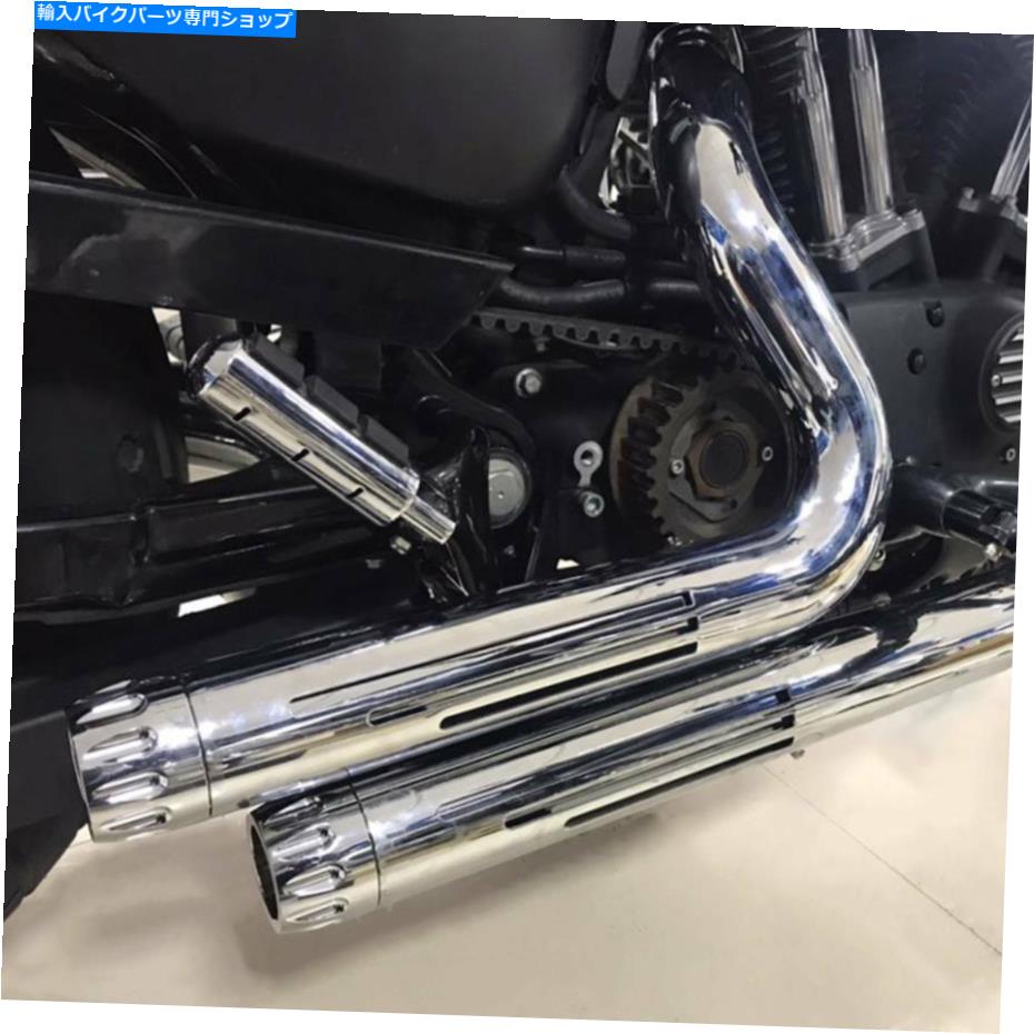 クロームパーツ パンダンスーパーズスタッフスタッフスターXL 1200 883 2004-2013用プアルデイワーゼロプラー - オリジナルのタイトルを表示する ハーレーダビッドソンスポーツスター XL 1200 883 2004-2013 用デュアルパイプマフラー排気- show original titl【並行輸入品】