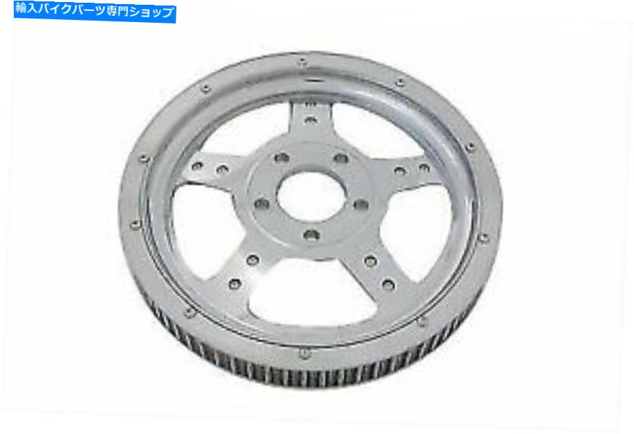 クロームパーツ 後部駆動プーリー68 v-Twinによるハーレー・ダビッドソン用歯クロム Rear Drive Pulley 68 Tooth Chrome for Harley Davidson by V-Twin【並行輸入品】