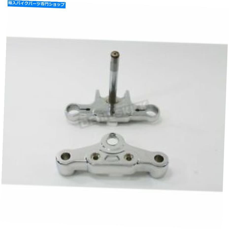 クロームパーツ V-Twin製造クロムデューススタイルトリプルツリー - 45769-00 V-Twin Manufacturing Chrome Deuce Style Triple Tree - 45769-00【並行輸入品】｜Us Custom Parts Shop USDM