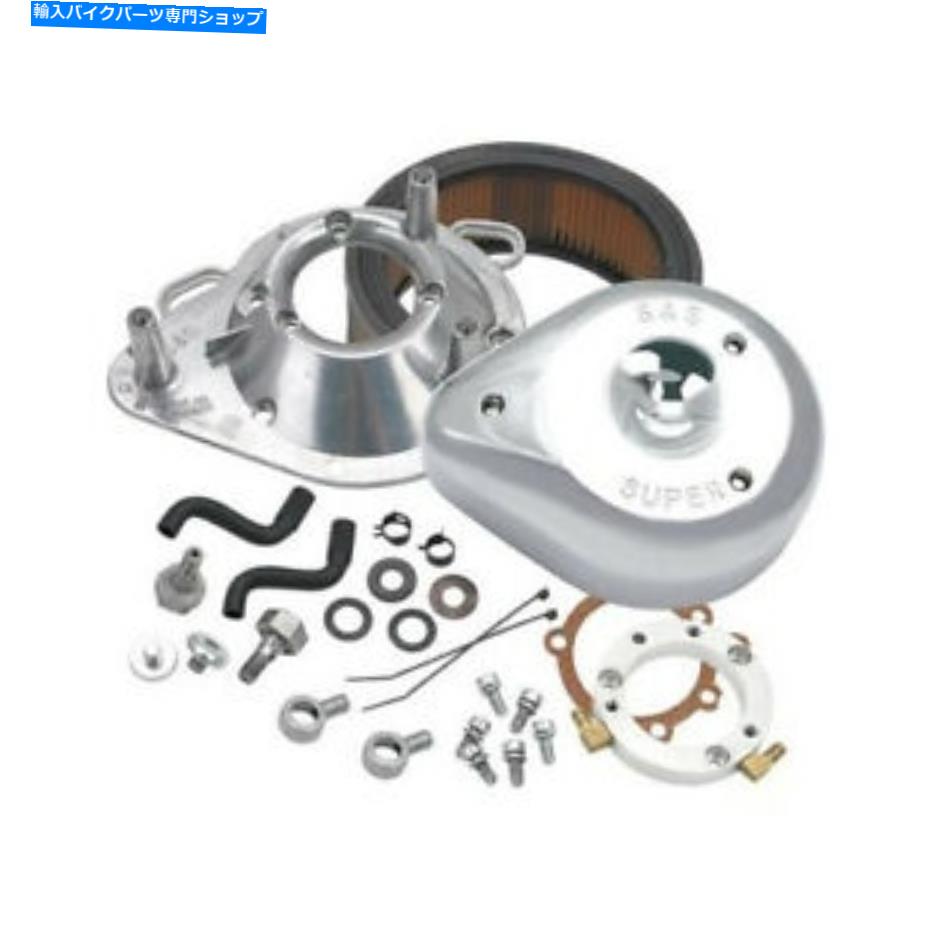 クロームパーツ Harley Big Twin CV Carb 93-09用S&Sティアドロップエアクリーナーキットクローム17-0450 S&S Teardrop Air Cleaner Kit Chrome 17-0450 for Harley Big Twin CV Carb 93-09【並行輸入品】|Us Custom Parts Shop USDM