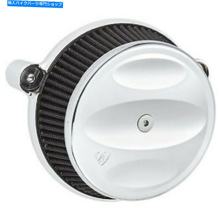 クロームパーツ M8 17-20のためのArlen Ness Chrome Scalloped Big Sucker Stage Iエアフィルタークリーナー Arlen Ness Chrome Scalloped Big Sucker Stage I Air Filter Cleaner for M8 17-20【並行輸入品】