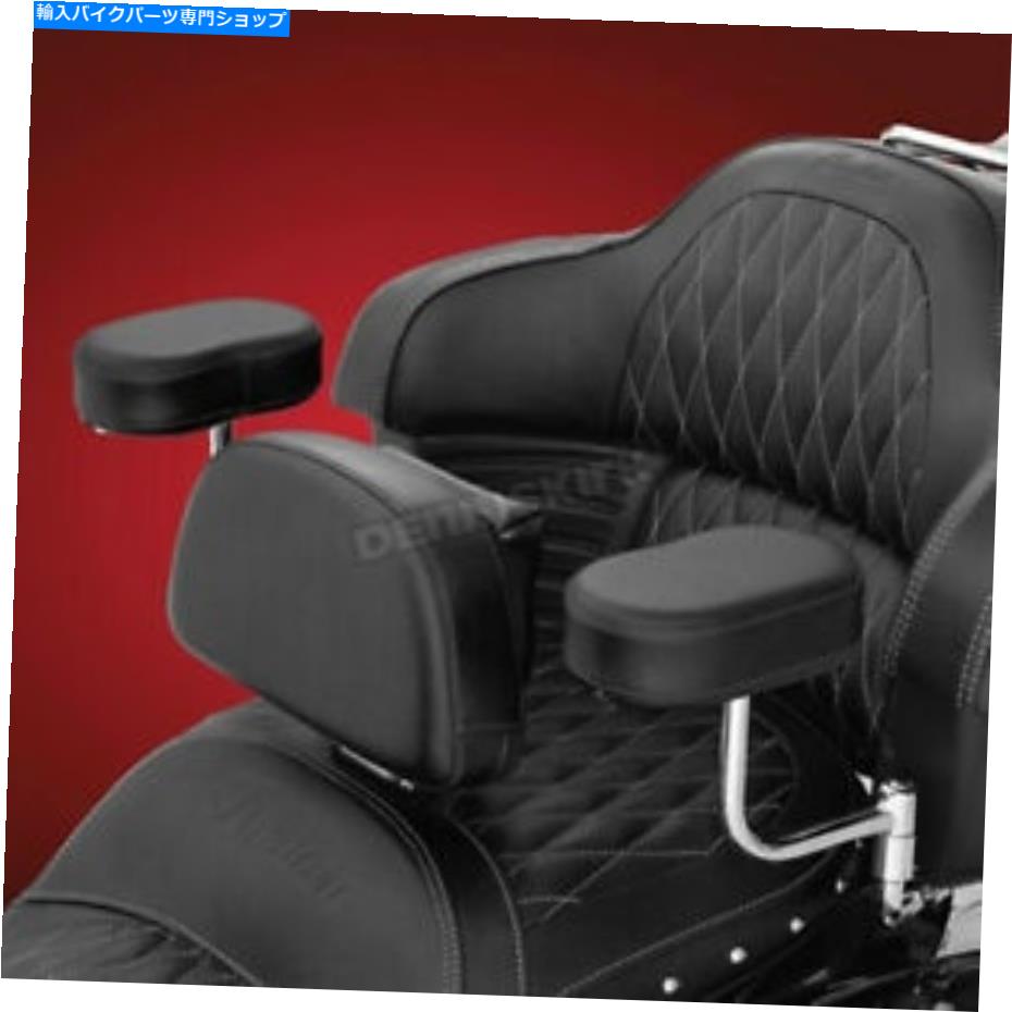 クロームパーツ クロムブラックデラックス旅客armrests - 30-202を表示 Show Chrome Black Deluxe Passenger Armrests - 30-202【並行輸入品】|Us Custom Parts Shop USDM