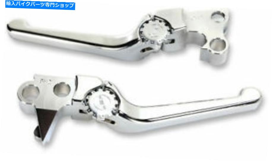 クロームパーツ PowerStands Racing PSR Anthem調整可能なレバーセット（Chrome）12-00651-20 Powerstands Racing PSR Anthem Adjustable Lever Set (Chrome) 12-00651-20【並行輸入品】