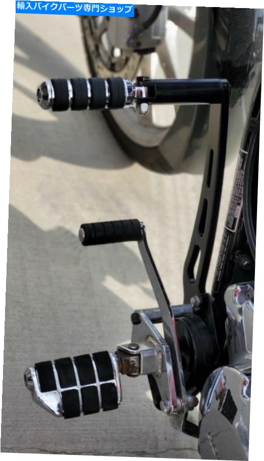 クロームパーツ Honda Fury VT1300CXのためのクロムハイウェイPEGマウントInterstate Stateline Saber Chrome Highway Peg Mounts For Honda Fury VT1300CX Interstate Stateline Saber【並行輸入品】