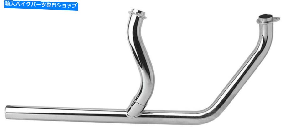 クロームパーツ 1970年の1つの排気ヘッダーパイプにChrome 2 - 1984 Harley Shovelhead Chrome 2 into 1 Single EXHAUST HEADER PIPE SET for 1970 - 1984 Harley Shovelhead【並行輸入品】｜Us Custom Parts Shop USDM