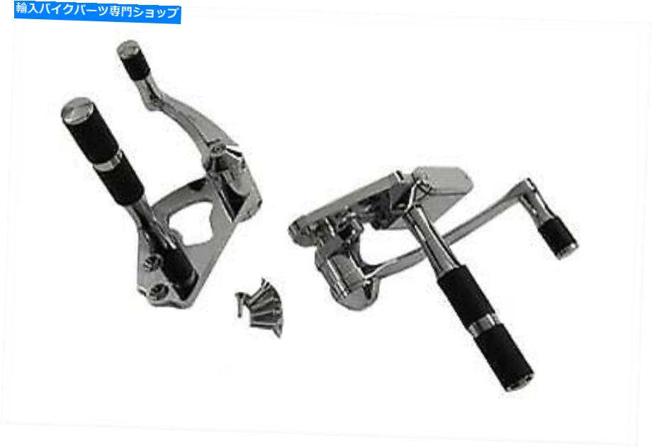 クロームパーツ フォワードコントロールキット拡張クロームフィットハーレーダビッドソン Forward Control Kit Extended Chrome fits Harley-Davidson【並行輸入品】