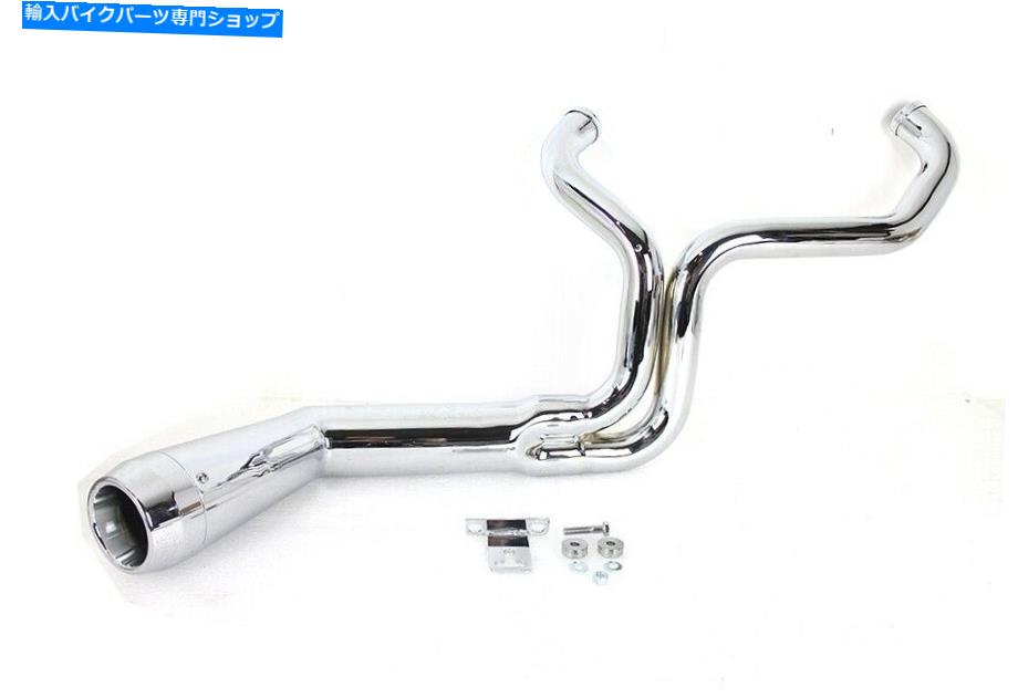 クロームパーツ V-Twin 29-0026 FLTオフセットメガホン2:1 1-3 / 4排気クロムFLT 06-16 V-Twin 29-0026 FLT Offset Megaphone 2:1 1-3/4 Exhaust Chrome FLT 06-16【並行輸入品】|Us Custom Parts Shop USDM