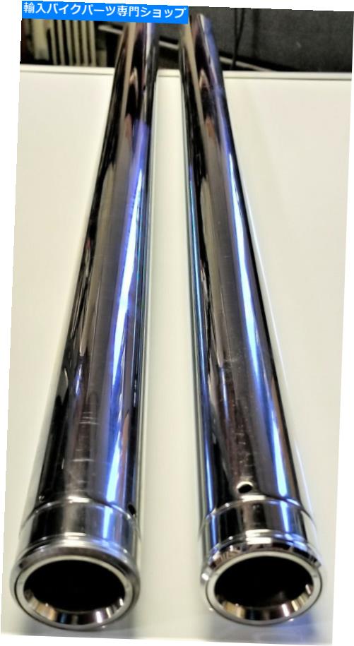 クロームパーツ カスタムサイクルクローム49mmフロントフォークチューブ（35 1/2 \