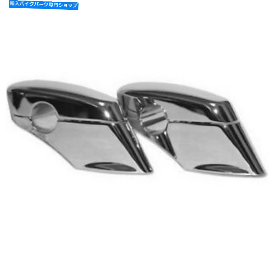 クロームパーツ バロンライナープルバックライザークローム（BA-7422-00） Baron Liner Pullback Risers Chrome (BA-7422-00)【並行輸入品】