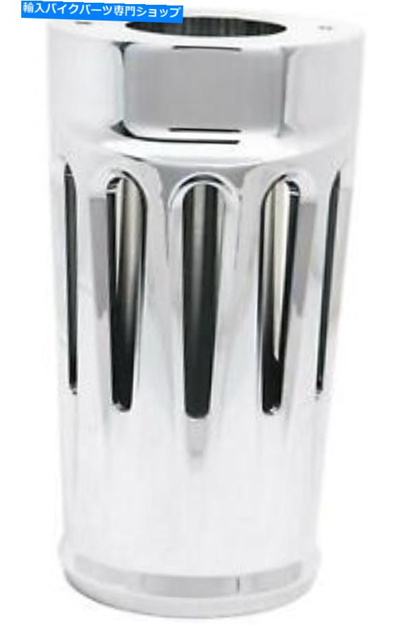クロームパーツ Arlen Ness 20-032ディープカットフォークブーツカバー - クロム Arlen Ness 20-032 Deep Cut Fork Boot Covers - Chrome【並行輸入品】