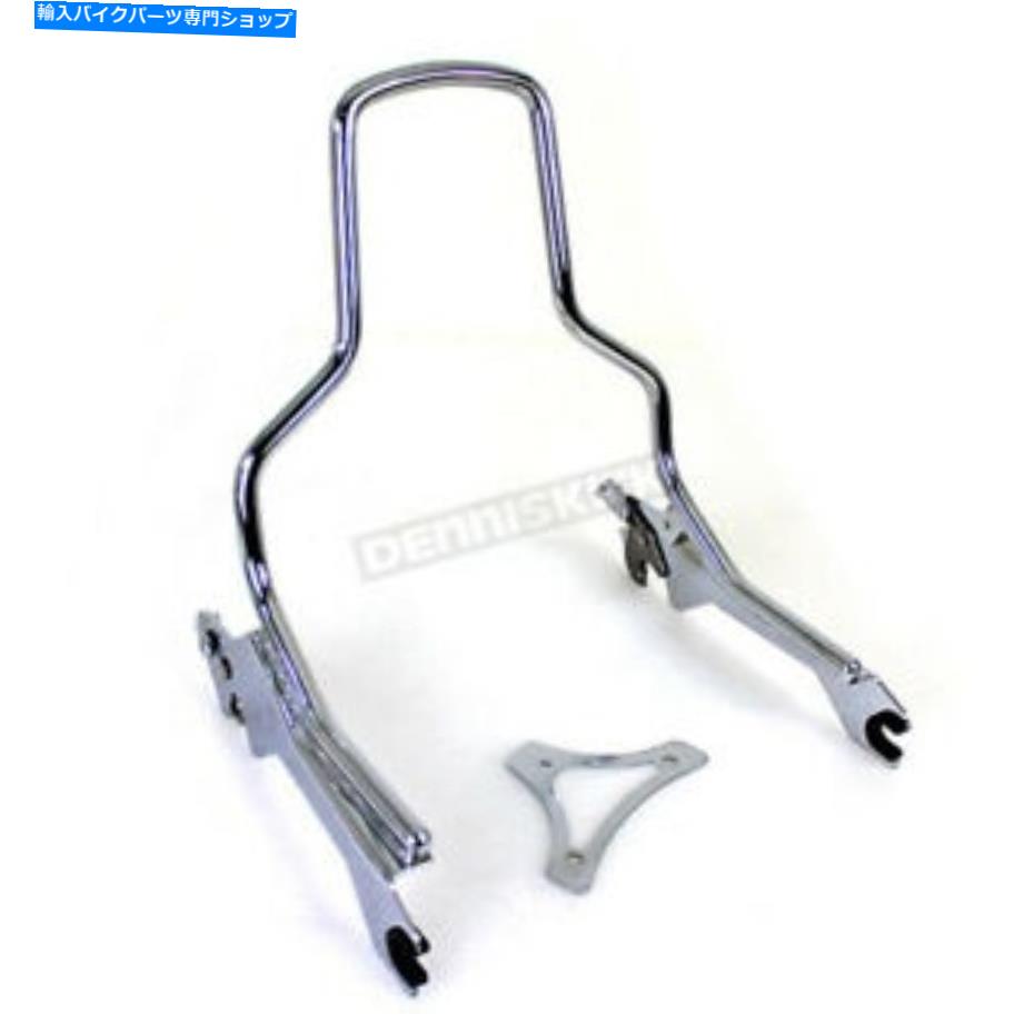 クロームパーツ V-Twin Manufacturing Chrome 14 1/2 In。クイックデタッチ可能なSissy Bar - 52300437 V-Twin Manufacturing Chrome 14 1/2 in. Quick Detachable Sissy Bar - 52300437【並行輸入品】