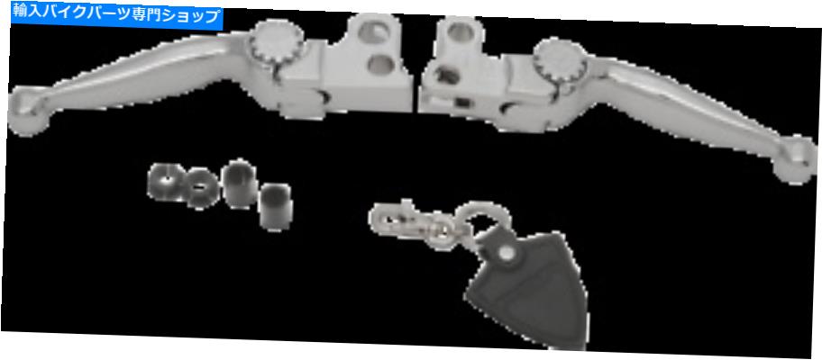 クロームパーツ PowerStands PSR調整可能ブレーキ/クラッチレバー、クロム - ジャーニー12-00600-20 Powerstands PSR Adjustable Brake/Clutch Levers, Chrome - Journey 12-00600-20【並行輸入品】