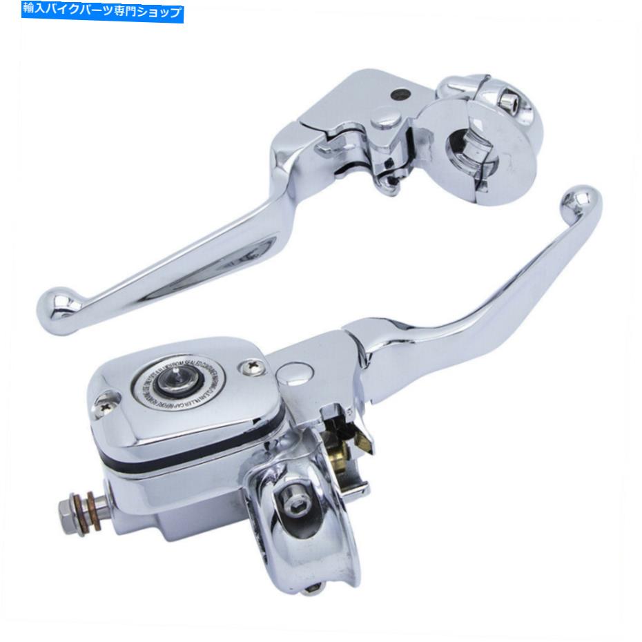 クロームパーツ ハーレーソフトのデラックスのためのオートバイブレーキクラッチレバーポンプマスターシリンダー Motorcycle Brake Clutch Lever Pump Master Cylinder For Harley Softail Deluxe【並行輸入品】 53,474円