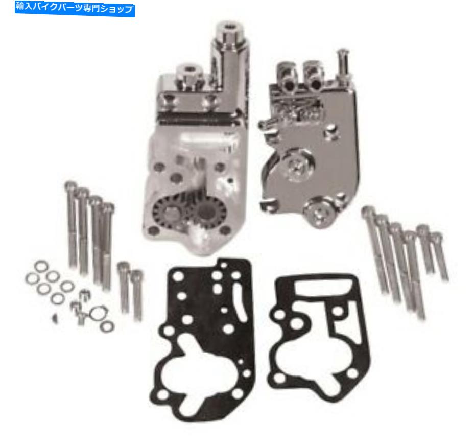 クロームパーツ ハーレーダビッドソン73-91ビッグツインエボソフトツーリングのためのオイルポンプアセンブリ Oil Pump Assembly for Harley Davidson 73-91 Big Twin Evo Softail Touring【並行輸入品】