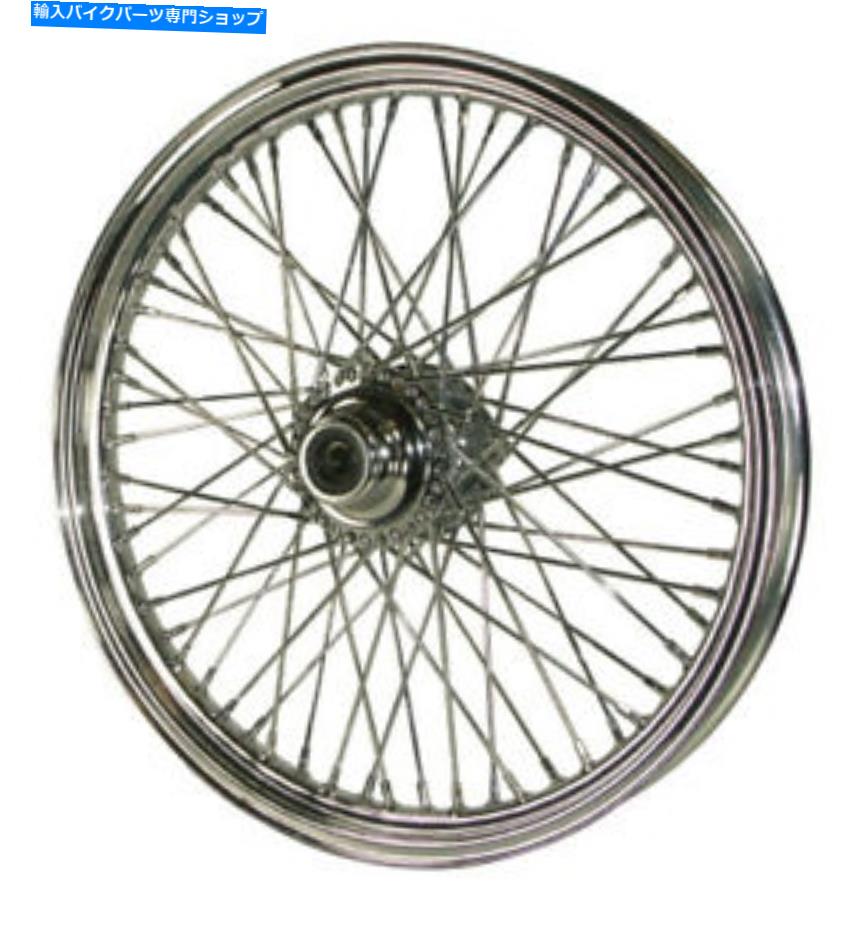 クロームパーツ ほとんどのモデルのためのビレットハブがあるV因子完了60スポークホイール V-FACTOR COMPLETE 60 SPOKE WHEELS WITH BILLET HUBS FOR MOST MODELS【並行輸入品】