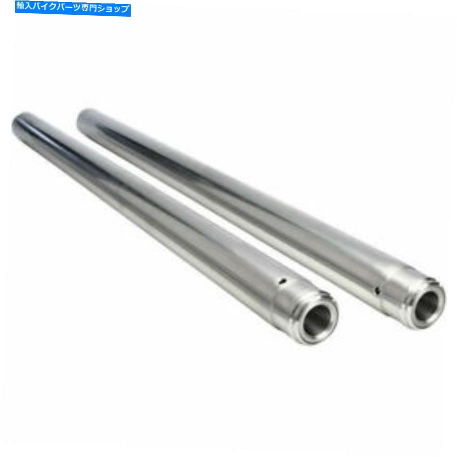 クロームパーツ Harley-Davidson Touring 1997-2013のためのクロムフォークチューブストック長のペア Pair Of Chrome Fork Tubes Stock Length For Harley-Davidson Touring 1997-2013【並行輸入品】|Us Custom Parts Shop USDM