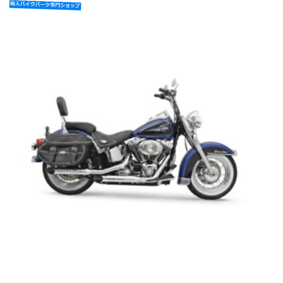クロームパーツ Bassani haha??t Firepowerシリーズスリップオンマフラーのハーレーソフト - 12117F Bassani Xhaust Firepower Series Slip-On Mufflers for Harley Softails - 12117F【並行輸入品】 56,445円