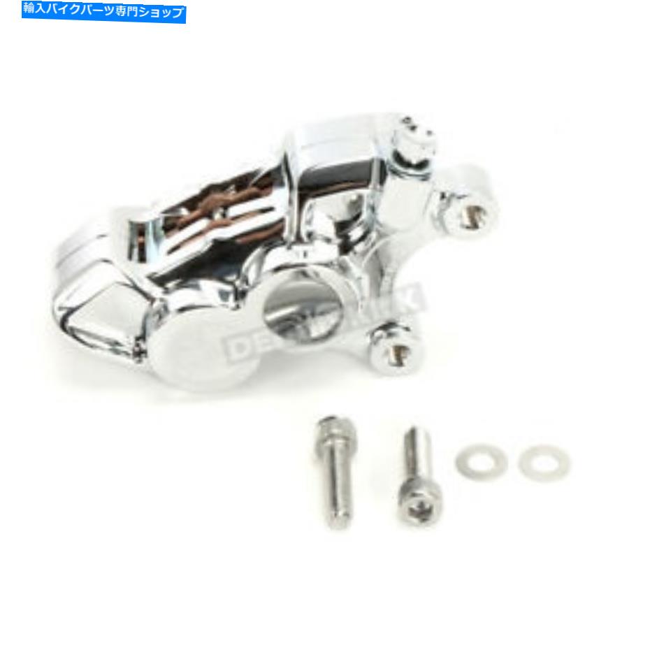 クロームパーツ Arlen Ness Chrome Front右ネステク4ピストンキャリパー - 02-222 Arlen Ness Chrome Front Right Ness-Tech Four-Piston Caliper - 02-222【並行輸入品】