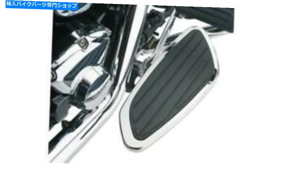 クロームパーツ COBRAドライバーの床板の掃除されたクロムフィットホンダVT1100Cシャドウスピリット97-07 Cobra Driver Floorboards Swept Chrome fits Honda VT1100C Shadow Spirit 97-07【並行輸入品】