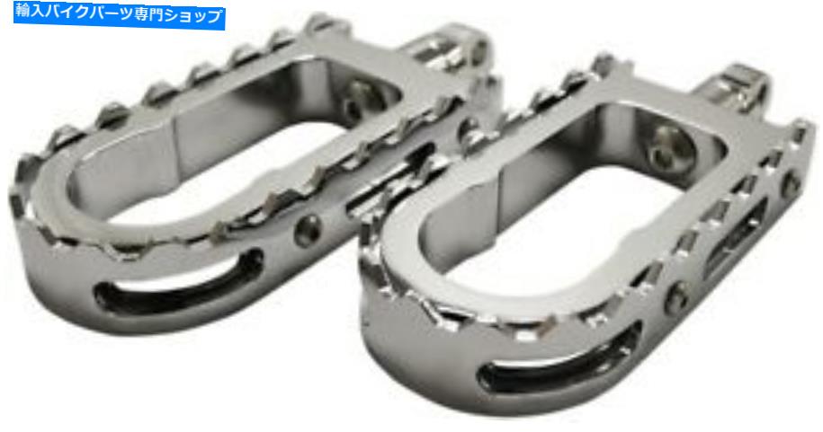 クロームパーツ La Choppers BMXベアララップスタイルFootpegs Chrome / Chrome LA-7205-00 LA Choppers BMX Beartrap Style Footpegs Chrome/Chrome with Hardware LA-7205-00【並行輸入品】|Us Custom Parts Shop USDM