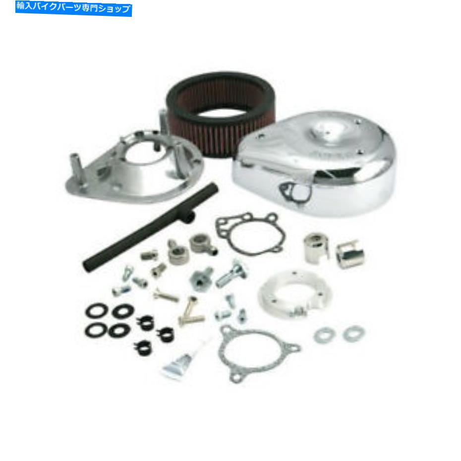 クロームパーツ S&Sハイフローエアクリーナーキットクロム#106-2091ハーレーダビッドソン S&S High Flow Air Cleaner Kit Chrome #106-2091 Harley Davidson【並行輸入品】|Us Custom Parts Shop USDM