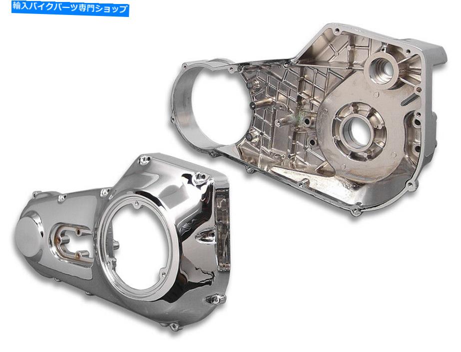 クロームパーツ Chrome Primary Cover Set Harley-Davidsonフィット Chrome Primary Cover Set fits Harley-Davidson【並行輸入品】