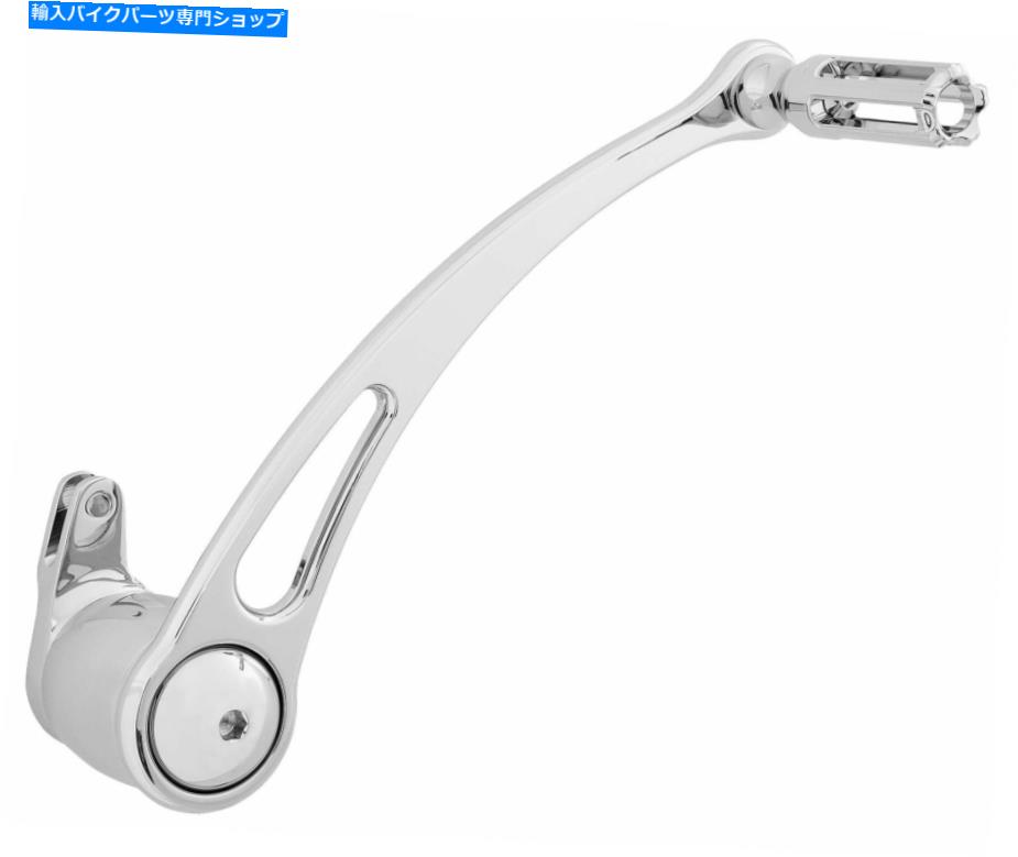 クロームパーツ Arlen Ness Chrome 10 Gaugeブレーキアームレバー＆ペグのハーレーツーリング14-17 Arlen Ness Chrome 10 Gauge Brake Arm Lever & Peg for Harley Touring 14-17 New【並行輸入品】