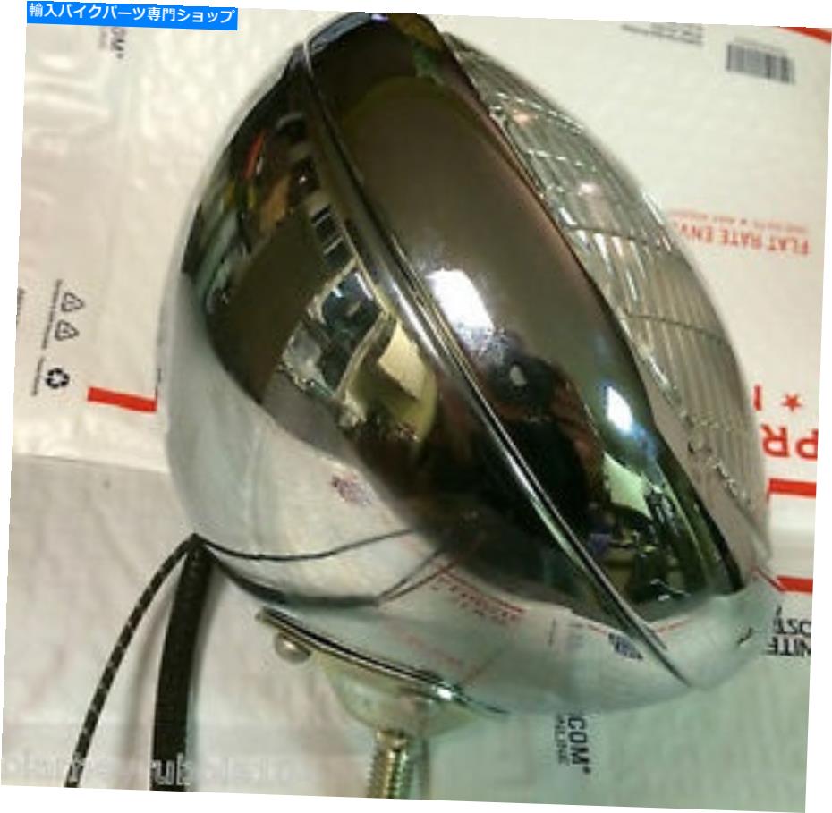 クロームパーツ ハーレーパンヘッドヒドラグライドガイドサイクルビームヘッドランプ1949-59ヘッドライト6V Harley Panhead Hydra-Glide Guide Cycle-Beam Headlamp 1949-59 Headlight 6V【並行輸入品】｜Us Custom Parts Shop USDM