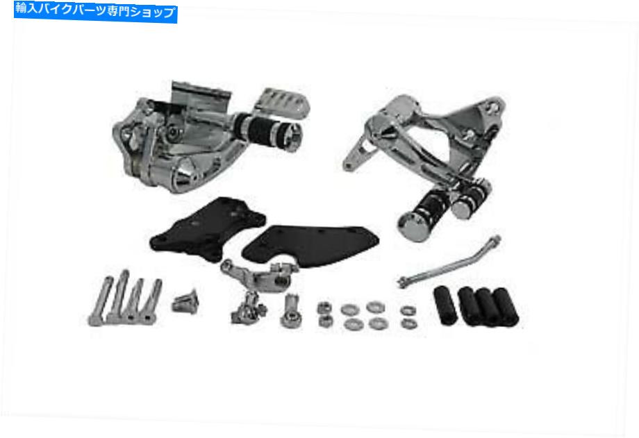 クロームパーツ ビレットフォワードコントロールキットはハーレー - ダビッドソンにフィットします Billet Forward Control Kit fits Harley-Davidson【並行輸入品】