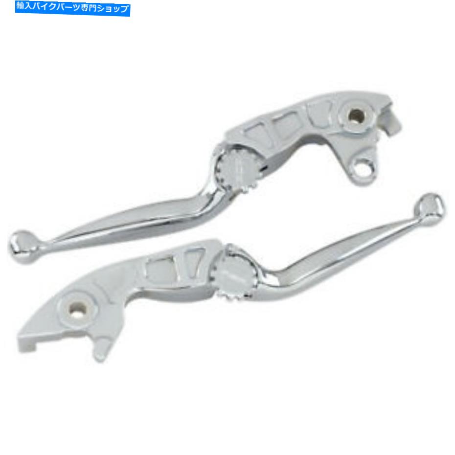 クロームパーツ PowerStands Racing Chrome Journey Lever Set For Gold Wing 00-07200-20 Powerstands Racing Chrome Journey Lever Set for Gold Wing | 00-07200-20【並行輸入品】|Us Custom Parts Shop USDM