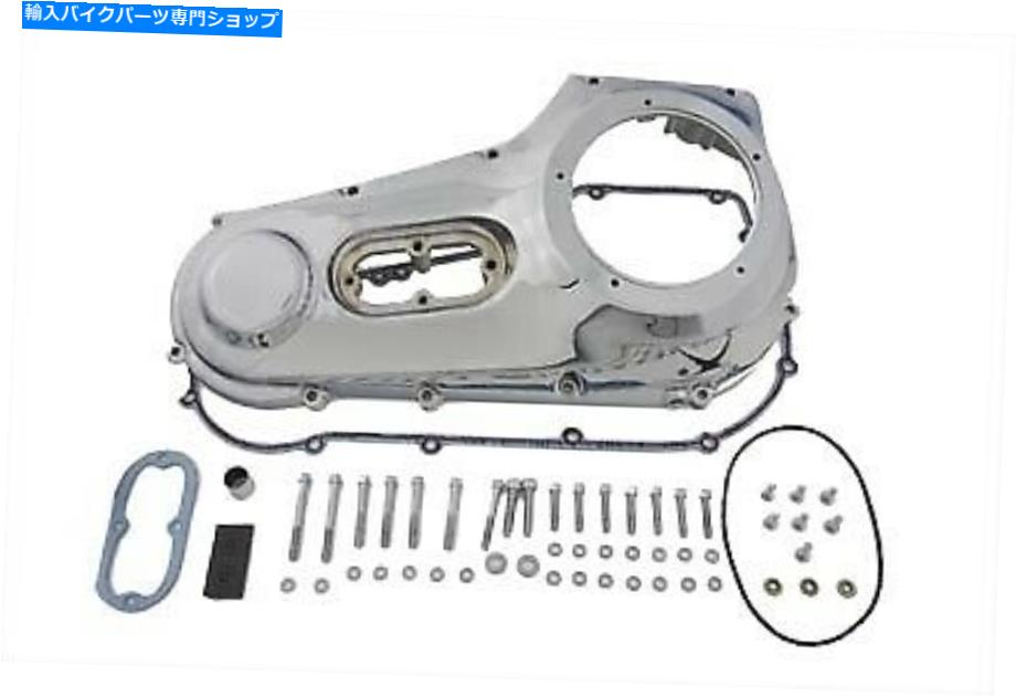 クロームパーツ Chrome外側一次カバーキットはハーレー - ダビッドソンをフィットします Chrome Outer Primary Cover Kit fits Harley-Davidson【並行輸入品】