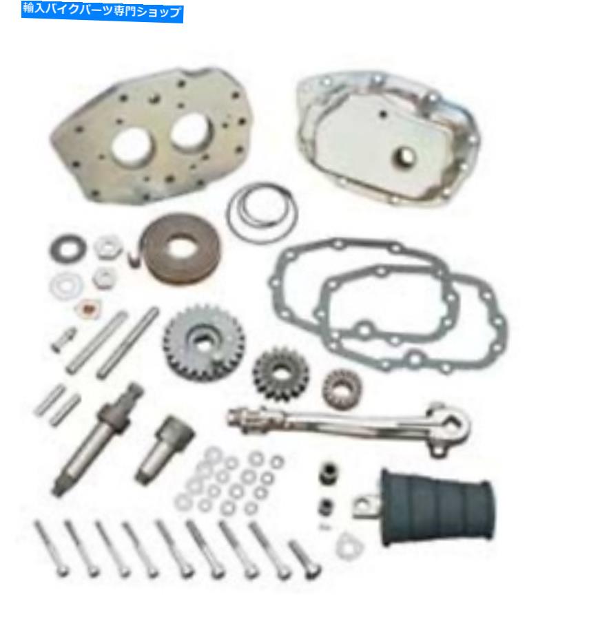 クロームパーツ ハーレーキックスタートキットビッグツイン5スピード82-99クロムアルミカバー新品 Harley Kick Start Kit Big Twin 5-Speed 82-99 with Chrome Aluminum Cover New【並行輸入品】