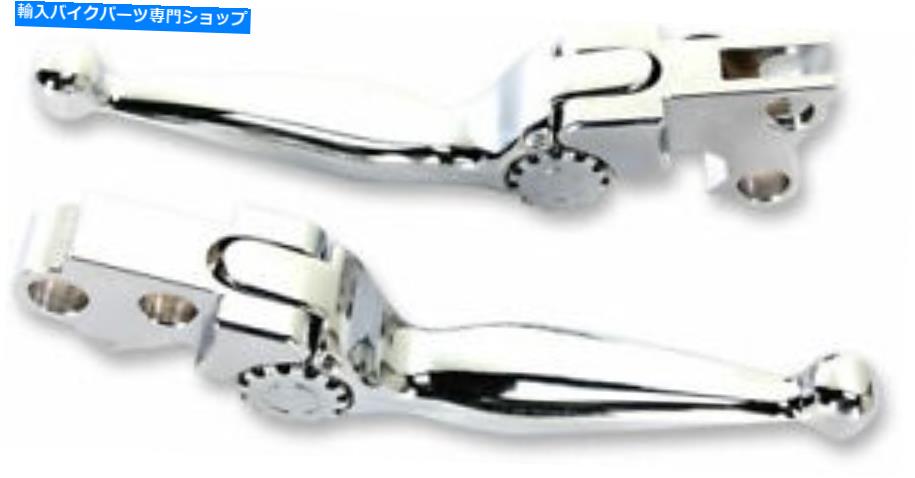 クロームパーツ PSRの旅の調節可能なクラッチ/ブレーキレバーセット（クロム）12-00601-20 PSR Journey Adjustable Clutch/Brake Lever Set (Chrome) 12-00601-20【並行輸入品】 51,853円