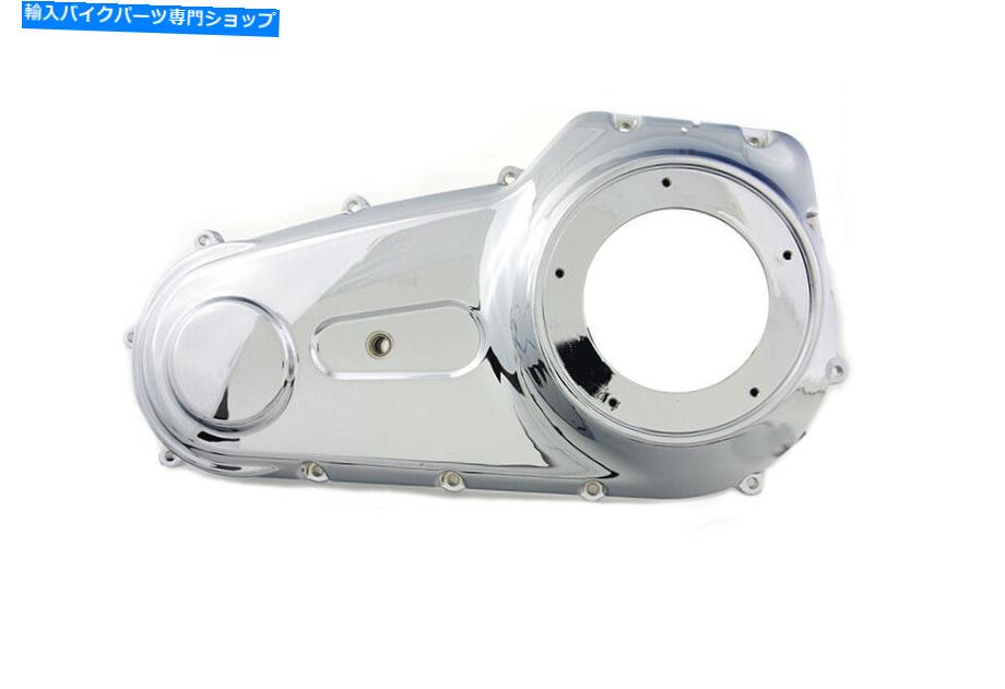 クロームパーツ クロム外側一次カバーはハーレー - ダビッドソンにフィットします Chrome Outer Primary Cover fits Harley-Davidson【並行輸入品】