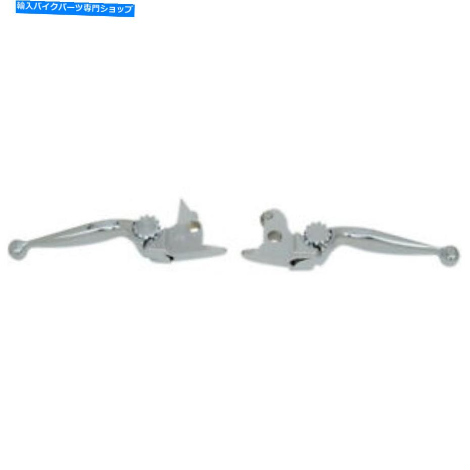 クロームパーツ PowerStands Racing Chrome Journeing Lever Set Harley Davidson 12-00614-20 Powerstands Racing Chrome Journey Lever Set for Harley Davidson | 12-00614-20【並行輸入品】｜Us Custom Parts Shop USDM