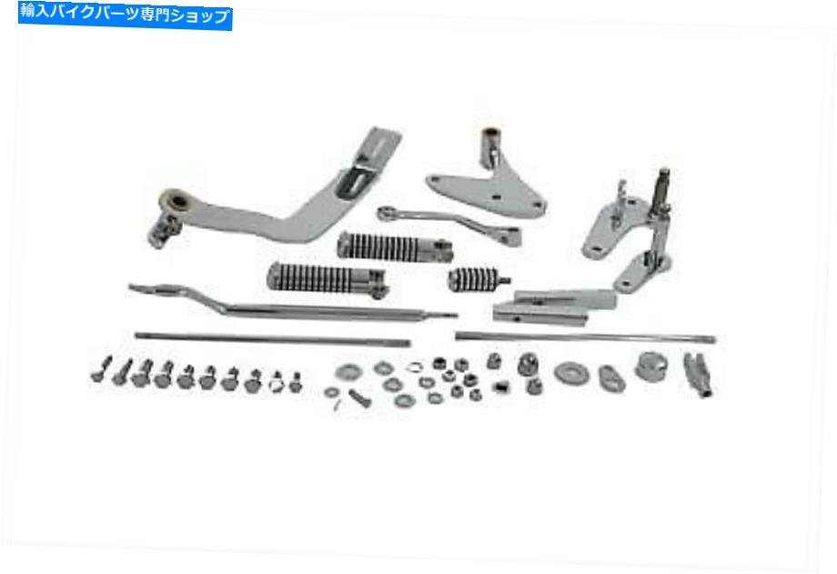 クロームパーツ Chrome Forward Control Set Harley-Davidsonフィット Chrome Forward Control Set fits Harley-Davidson【並行輸入品】