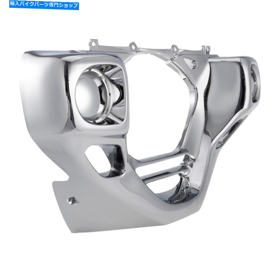 クロームパーツ Honda Goldwing Gl1800 2001-2011のためのクロムエンジンのフロントカウルカバーのカバーフィット Chrome Engine Front Cowl Cover Fit For Honda Goldwing GL1800 2001-2011【並行輸入品】