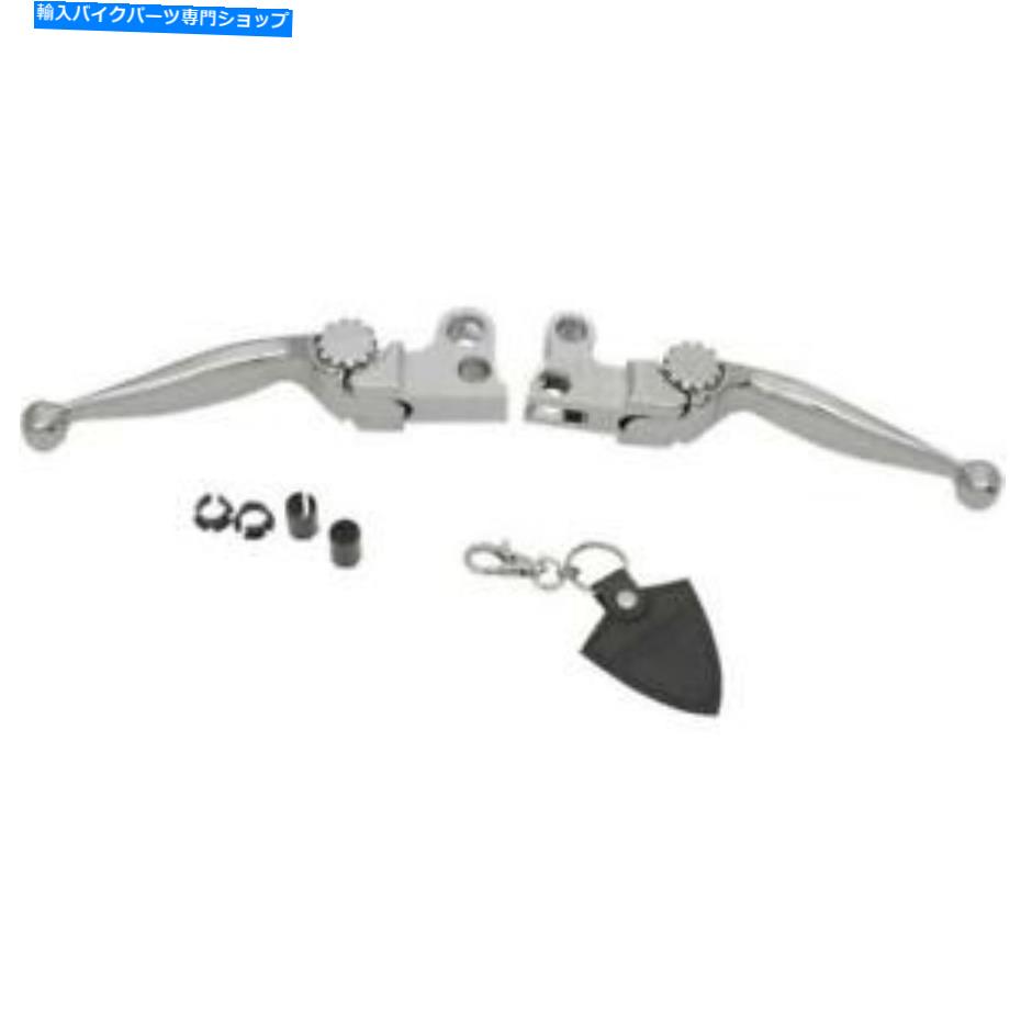 クロームパーツ PSR調整可能な旅のレバーセットクロム#12-00600-20ハーレーダビッドソン PSR Adjustable Journey Lever Set Chrome #12-00600-20 Harley Davidson【並行輸入品】