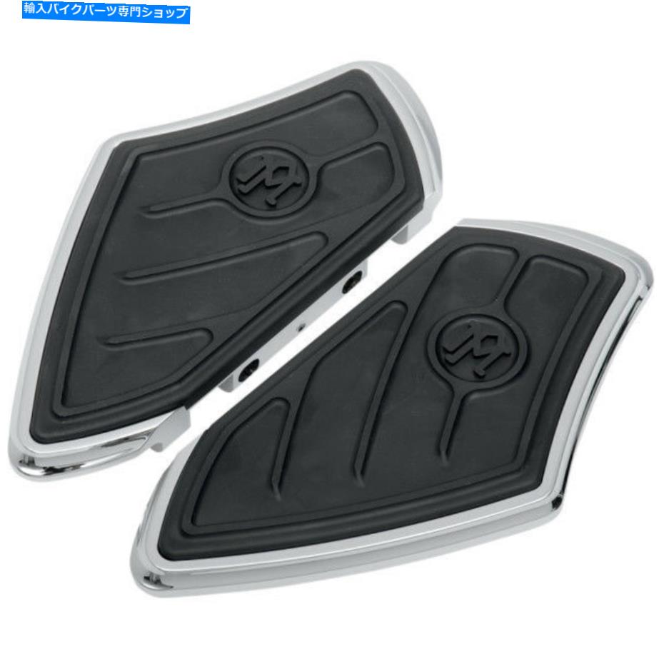 クロームパーツ パフォーマンス機械クローム輪郭客室床0036-1001-CH Performance Machine Chrome Contour Passenger Floorboards pair 0036-1001-CH【並行輸入品】