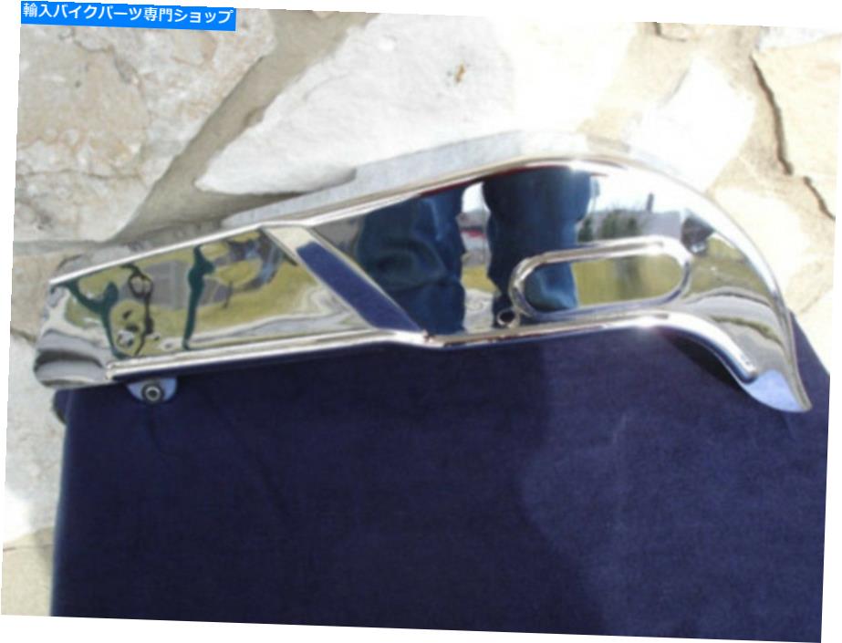 クロームパーツ Harley ShovelheadのためのChromeチェーンガードビッグツインフロリファイスOEM 60302-63T CHROME CHAIN GUARD FOR HARLEY SHOVELHEAD BIG TWIN FL REPLACES OEM 60302-63T【並行輸入品】