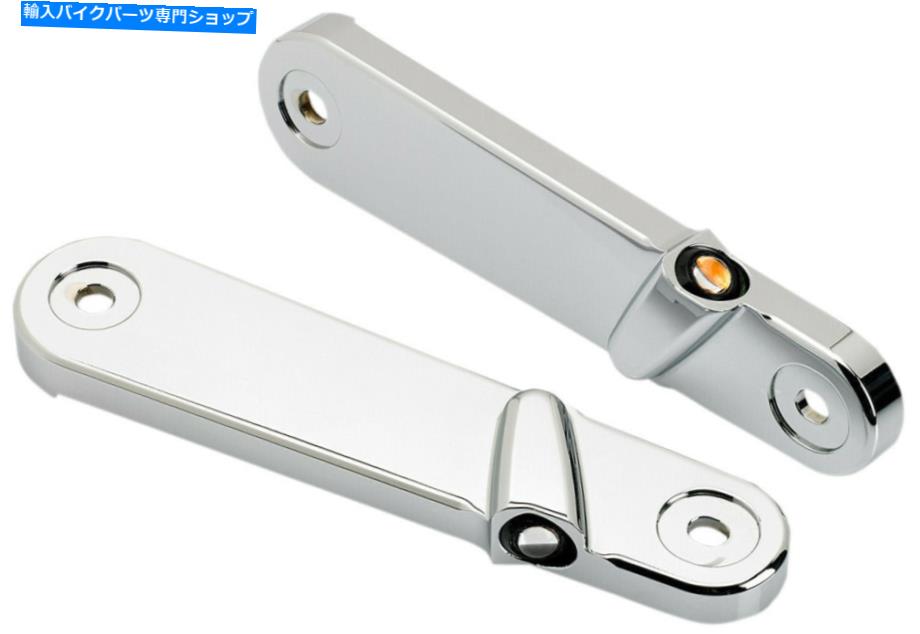 クロームパーツ バーバーシンプトリーゼロマークドントLEDタンショールスポーツクローム05-211-3-オリジナルのタイトルを表示 ジョーカーマシンストリームライナーフォークマウントLEDターンシグナル スムーズクローム 05-211-3- show original title【並行輸入品】