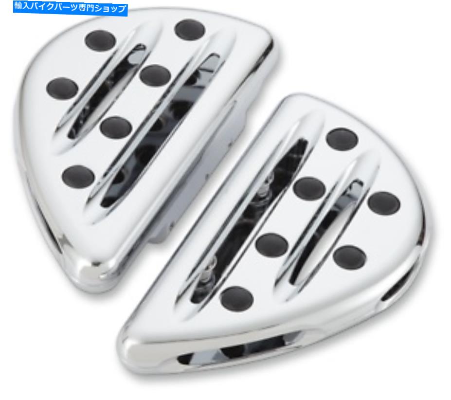クロームパーツ Arlen Ness Pressenterの床板Chrome Deep Cut 06-866 Arlen Ness Passenger Floorboards Chrome Deep Cut 06-866【並行輸入品】