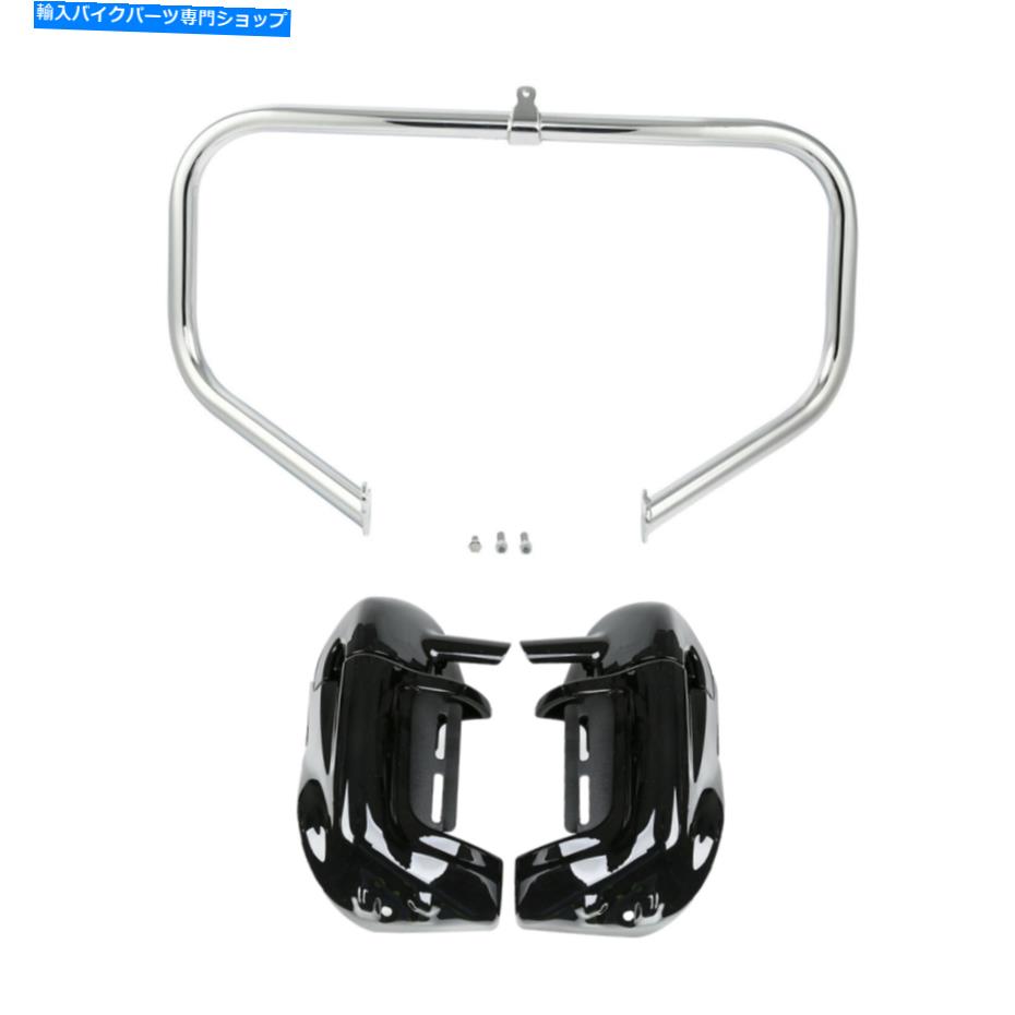 クロームパーツ 下降脚部6.5 ''スピーカーエンジンクラッシュバーフィットハーレーロードグライド09-13 Lower Vented Leg 6.5'' Speakers Engine Crash Bar Fit For Harley Road Glide 09-13【並行輸入品】｜Us Custom Parts Shop USDM